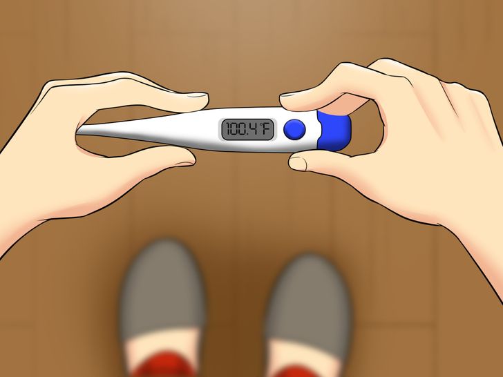1. Измерете температурата си